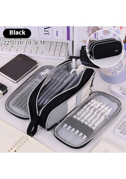 Kalem Kutusuçok Katmanlı Geniş Kapasiteli Öğrenci Kırtasiye Kutusu Kalem Kutusu (Yurt Dışından)