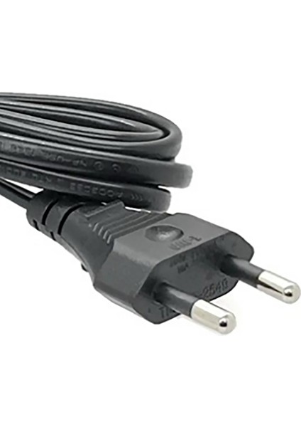 Evrensel Güç Kablosu 1,5 M 2 Delikli Şarj Kablosu 8 Karakterli Kuyruk LED LCD Tv Samsung Yazıcı Güç Kablosu Ab Fişi (Yurt Dışından) indirimleri