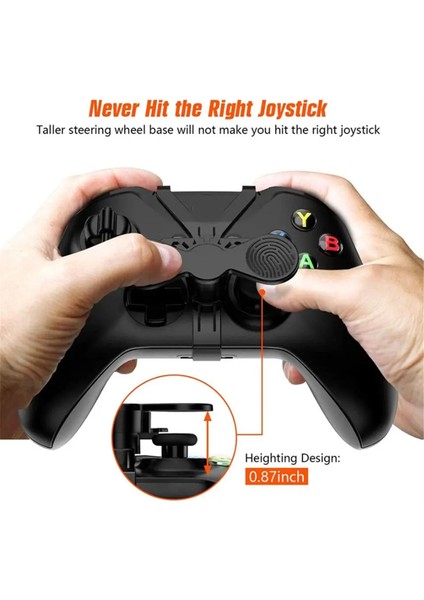 Xbox One S/xbox One x Oyun Kumandası Için Mini Direksiyon Simidi Yardımcı Yedek Aksesuarlar (Yurt Dışından) modelleri