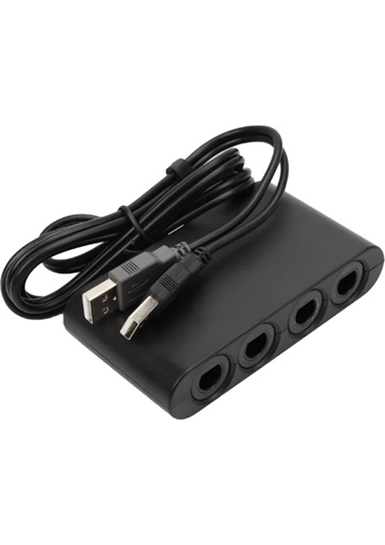 Gamecube Gc Kontrolcüsü Için 4 Portlu Oyun Dönüştürücüsü USB Adaptörü Nintendo Switch Ngc/wii U/pc Kontrolcüsü Adaptörü (Yurt Dışından)