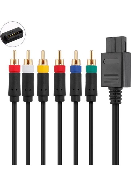 N64 Sfc Snes Ngc Video Konsolları Için Rgb/rgbs Kablosu Kompozit Kablo Bnc Adaptörü Olmadan Güçlü Kararlılık (Yurt Dışından) fırsatları