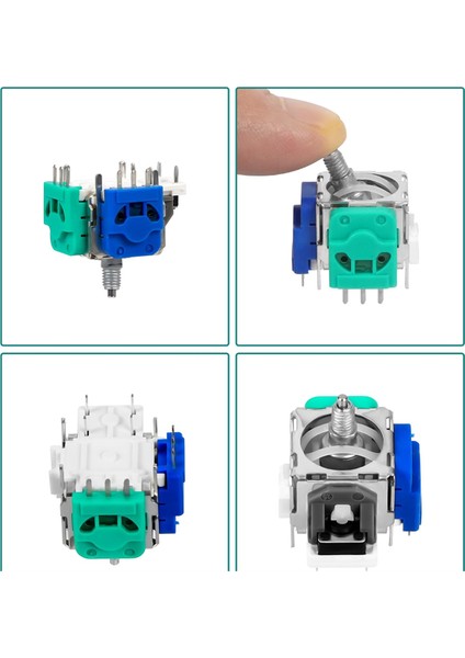 Hall Etkisi Joystick 2 Paket Hall Elektromanyetik Joystick Yedek Drift Onarım Aksesuarları Xbox Elite 2 Için (Yurt Dışından) modelleri