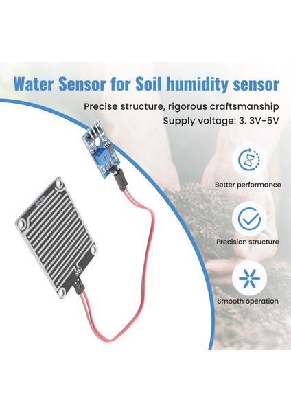 Yağmur Sensörü Modülü Yağmur Suyu Yağmur Sensörü Modülü 3, 3V-5V (Yurt Dışından) indirimleri