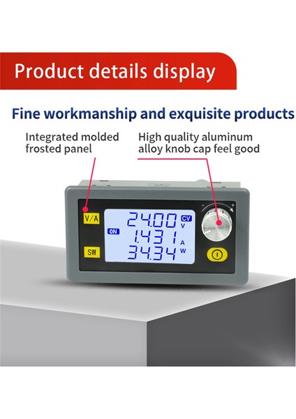 SK35H Dc Dc Buck Boost Dönüştürücü cc Cv 0.6-30V 4A 5V 6V12V 24V Güç Modülü Ayarlanabilir Düzenlenmiş Laboratuvar Güç Kaynağı (Yurt Dışından) fırsatları