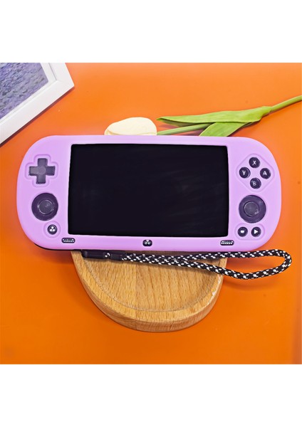 Oyun Konsolu Silikon Kılıf Düşmeye Dayanıklı Darbeye Dayanıklı Koruyucu Kapak Trimui Smart Pro 5 Inç Oyun Konsolu Mor (Yurt Dışından) fırsatları