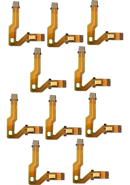 10 Adet Sol Mikrofon Esnek Kablo V2.0 Ps5 Oyun Konsolu Için Çift Algılama Iç Şerit Kabloları Ps5 Kontrol Cihazı Için Değiştirin (Yurt Dışından)
