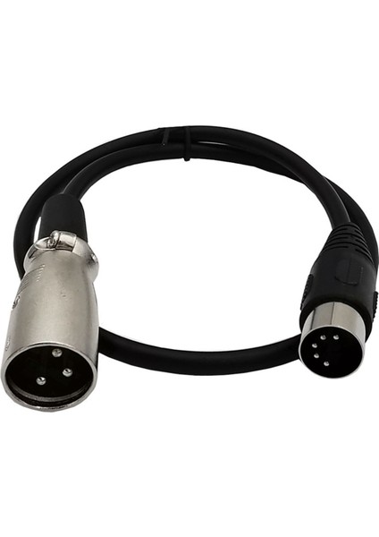 Dın 5 Pin - Xlr 3 Pin Ses Kablosu Uyumlu Müzik Enstrümanları Veya Mıdı Veya Xlr Kabloları Için Dın 5p Erkek - Xlr Erkek (Yurt Dışından) modelleri