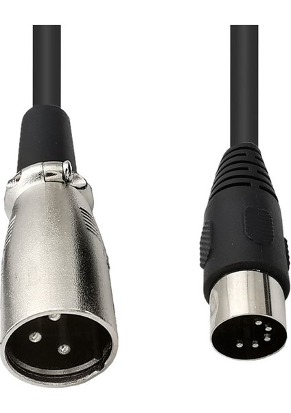Dın 5 Pin - Xlr 3 Pin Ses Kablosu Uyumlu Müzik Enstrümanları Veya Mıdı Veya Xlr Kabloları Için Dın 5p Erkek - Xlr Erkek (Yurt Dışından) indirimleri