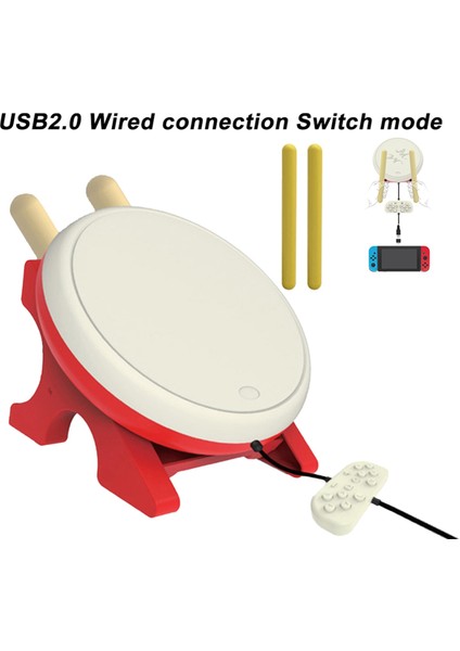 Nintendo Switch Oyun Konsolu Için Taiko Davul Kontrol Cihazı Taiko No Tatsujin Için Davul Çubukları ve Davul Çubukları (Yurt Dışından) fiyatları