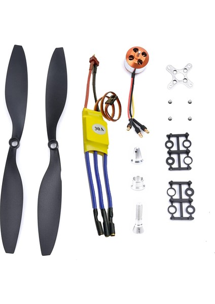 Rc 2212 1000KV Fırçasız Motor + 30A Esc Elektrikli Hız Kontrol Cihazı + 1045 Pervane Kiti Rc Multicopter Quadcopter Için (Yurt Dışından) fiyatları