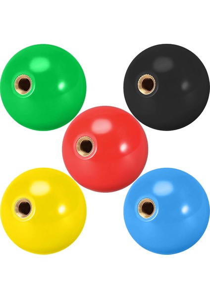 5'li Paket 35MM Joystick Ball Tops M6 Kolay Kurulumlu Arcade Oyun Bilgisayar Oyunu Joystick Yedek Parçaları 5 Renk (Yurt Dışından)