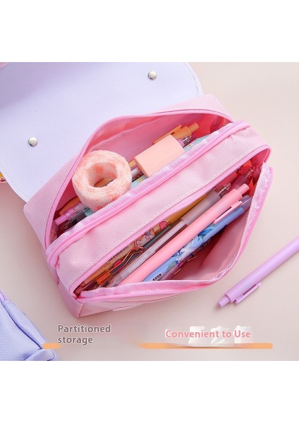 Öğrenci Sevimli Kırtasiye Kutusu Kalem Kılıfı (Yurt Dışından) fiyatları