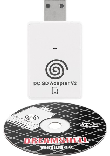 Dc Sd Tf Kart Adaptörü Okuyucu V2 Sega Dreamcast En CD Için Dreamshell Önyükleyici ile (Yurt Dışından)