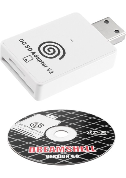 Dc Sd Tf Kart Adaptörü Okuyucu V2 Sega Dreamcast En CD Için Dreamshell Önyükleyici ile (Yurt Dışından) modelleri
