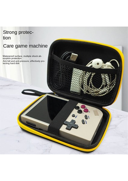RG35XX Plus RG353VS Retro Oyun Konsolu Saklama Çantası Darbeye Dayanıklı Sert Kabuk Seyahat Taşıma Çantası (Yurt Dışından)