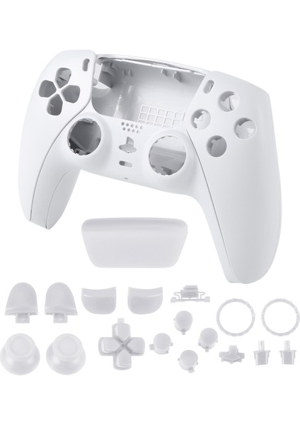 Ps5 BDM-010 Denetleyici Muhafaza Kabuğu Oyun Denetleyicisi Kabuk Kapağı Düğmeli Beyaz Onarım Parçası (Yurt Dışından)