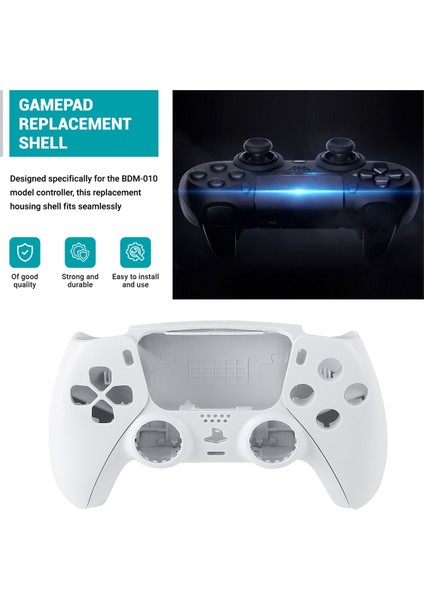 Ps5 BDM-010 Denetleyici Muhafaza Kabuğu Oyun Denetleyicisi Kabuk Kapağı Düğmeli Beyaz Onarım Parçası (Yurt Dışından) indirimleri