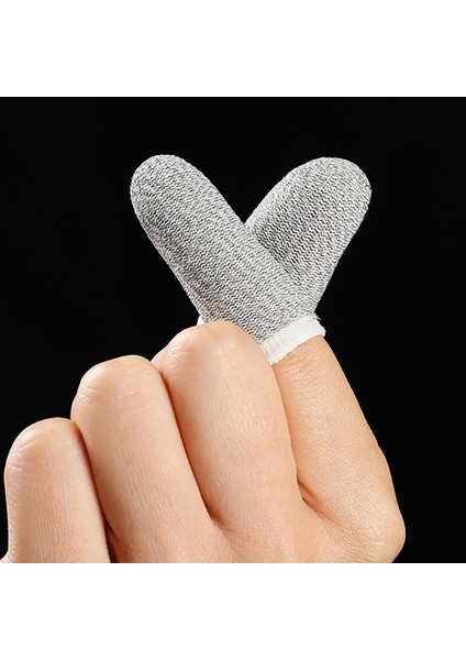 Pubg Mobile Oyunları Için 18 Pin Karbon Fiber Parmak Kılıfları Temas Ekranı Parmak Kılıfları Beyaz (12 Adet) (Yurt Dışından) fırsatları