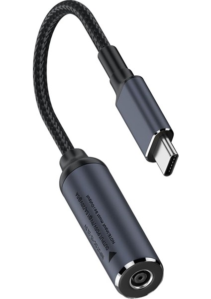 Dc Dişi Giriş USB C Pd Erkek Güç Şarj Kablosu, 100W DC4506 Tip-C Şarj Kablosu Telefonlar, Tabletler, Tws, Dizüstü Bilgisayarlar Için (Yurt Dışından)