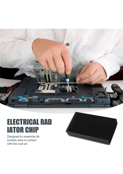 Dayanıklı Gümüş Alüminyum Radyasyonlu Fin Soğutma Isı Emici 80X27X150MM LED Güç Transistörü Elektrikli Radyatör Çipi Için (Yurt Dışından) fırsatları