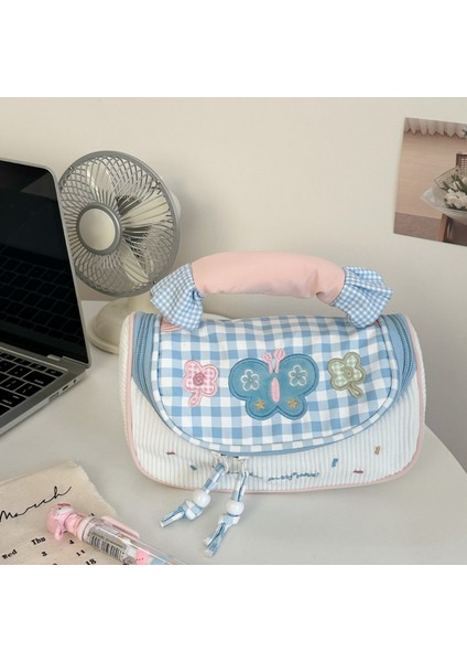 Kalem Çantası Kırtasiye Kutusu Öğrenci Büyük Kapasiteli Kalem Kutusu (Yurt Dışından)