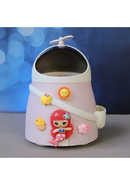 Sevimli Denizkızı Bebek-Çocuk Çöp Kutusu-Depolama Kovası-Kağıt Sepeti-Masaüstü (Yurt Dışından) modelleri