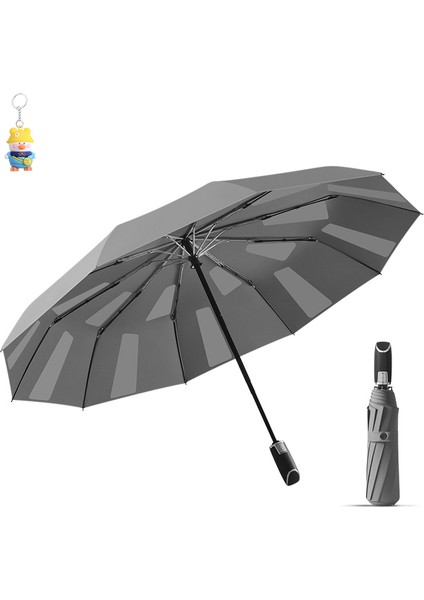 Otomatik Fırtına Dayanıklı Şemsiye, Genişletilmiş, Kalınlaştırılmış Ve Güçlendirilmiş, Katlanmamış Ekstra Büyük Şemsiye, Erkekler Için (Yurt Dışından)