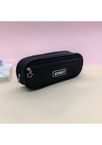 Kalem Çantası Büyük Kapasiteli Öğrenci Saklama ve Düzenleme Kalem Kutusu (Yurt Dışından)