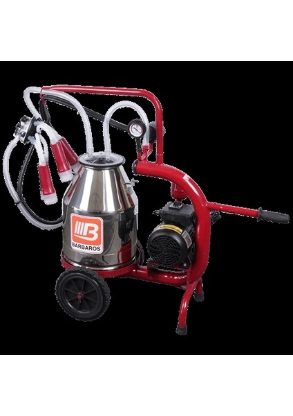 Kuru Tip Büyükbaş Süt Sağım Makinesi 30LT