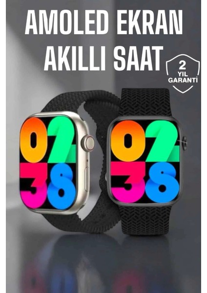 Yeni Nesil Akıllı Saat Arama Cevaplama Gps Takibi Adımsayar Nfc Özelliği
