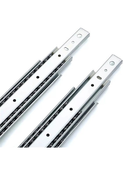 Teleskobik 35MM Çekmece Ray Bilyeli Mobilya Dolap Rayı(35MM)(TAKIM)(KROM) modelleri