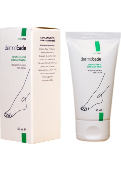 Topuk Çatlak ve Ayak Kremi 50 ml