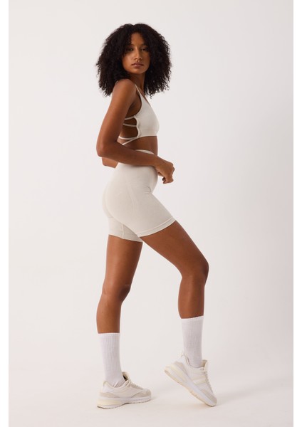 Glowfit Yüksek Bel, Toparlayıcı Seamless Şort modelleri