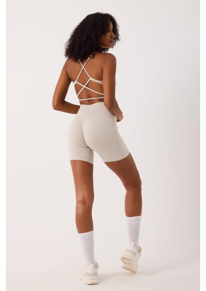 Glowfit Yüksek Bel, Toparlayıcı Seamless Şort indirimleri