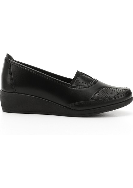 Gön Yuvarlak Burun Dolgu Taban Kadın Günlük Ayakkabı 42080