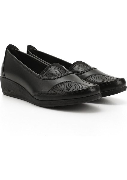 Gön Yuvarlak Burun Dolgu Taban Kadın Günlük Ayakkabı 42080 modelleri