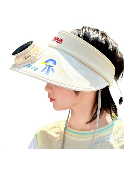 Çocuk Şapkası Yaz Altman Güneş Fanı Şapka Çocuk Yakışıklı Güneş Koruması Boş Üst Güneş Şapkası (Yurt Dışından)