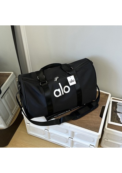 Çanta Spor Çanta Rahat Su Geçirmez Yoga Çantası Seyahat Spor Çantası Iş Gezisi Büyük Kapasiteli Omuz Çantası (Yurt Dışından)