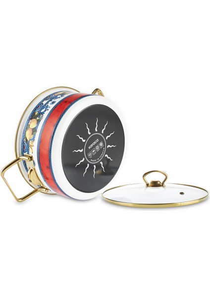 Amalfi Emaye Kızartma Tenceresi 22 cm modelleri