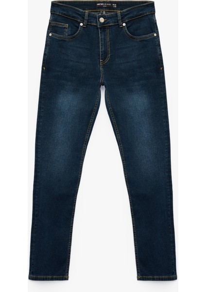 Pamuklu Normal Bel Slim Fit Jean Pantolon - Brad Jean
