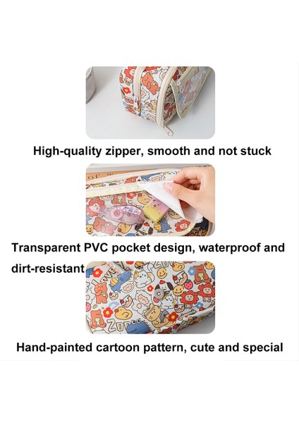 Şeffaf Pvc Kalem Kutusu (Ayı ve Ortağı) (Yurt Dışından) modelleri