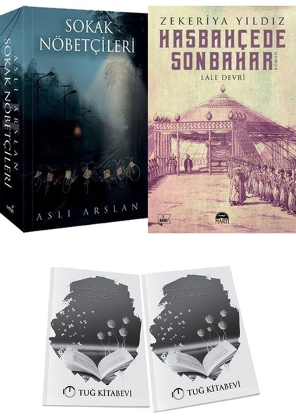 Hasbahçede Sonbahar: Lale Devri ve Sokak Nöbetçileri 2 Aslı Arslan 2li Set + Hediyeli