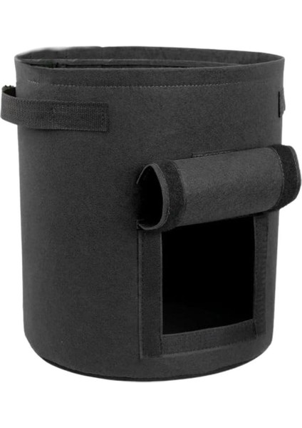 Pencereli Kumaş Saksı Pot 19 Litre