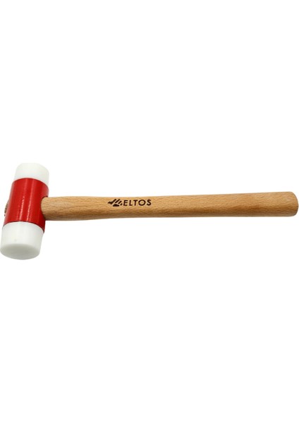 EVT831 40MM Ahşap Saplı Vidalı Plastik Tokmak