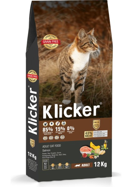 Yetişkin Kedi Maması Somonlu 12KG