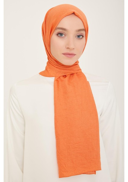 Fresh Berlin Şal 39 Turuncu Tek Renk 49962