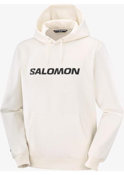 Salomon Hoodıe Erkek Sweatshirt Whisper White LC2676200