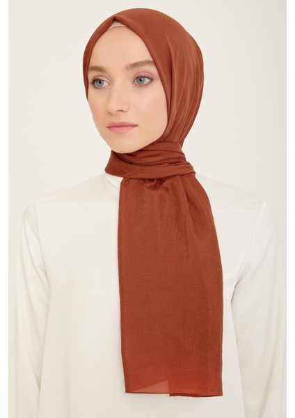 Fresh Berlin Şal 14 Kiremit Tek Renk 49967