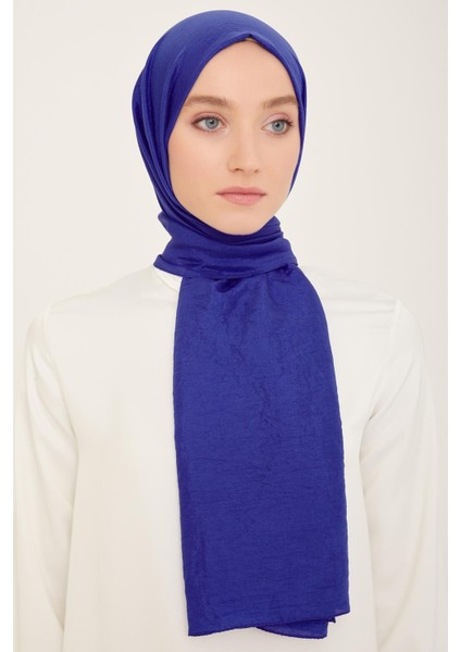 Fresh Berlin Şal 7 Mavi Tek Renk 49932