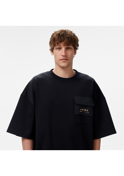 Unıted4 Erkek Siyah T-Shirt fırsatları